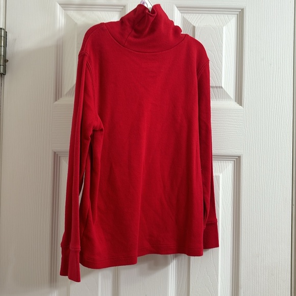 Kids Oshkosh b’gosh red turtleneck size 4T 100% cotton - Picture 2 of 4